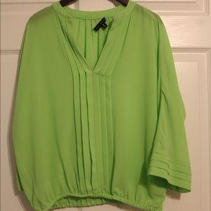 Willi Smith Green Blouse